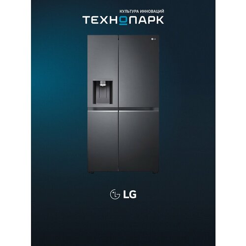 фото Холодильник lg gc-l257cbev синий