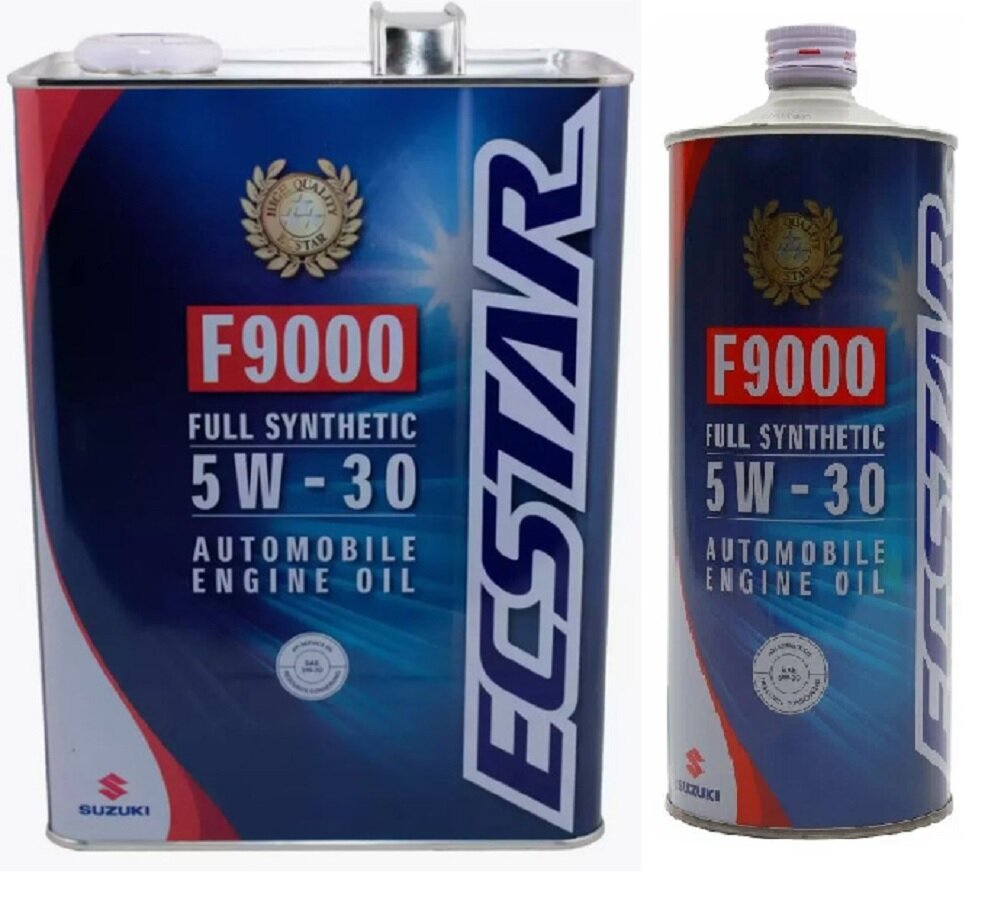 Масло моторное Suzuki Ecstar F9000 5W-30 4л+1л