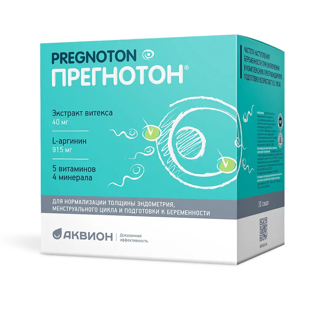 Прегнотон саше по 5 г 30 шт