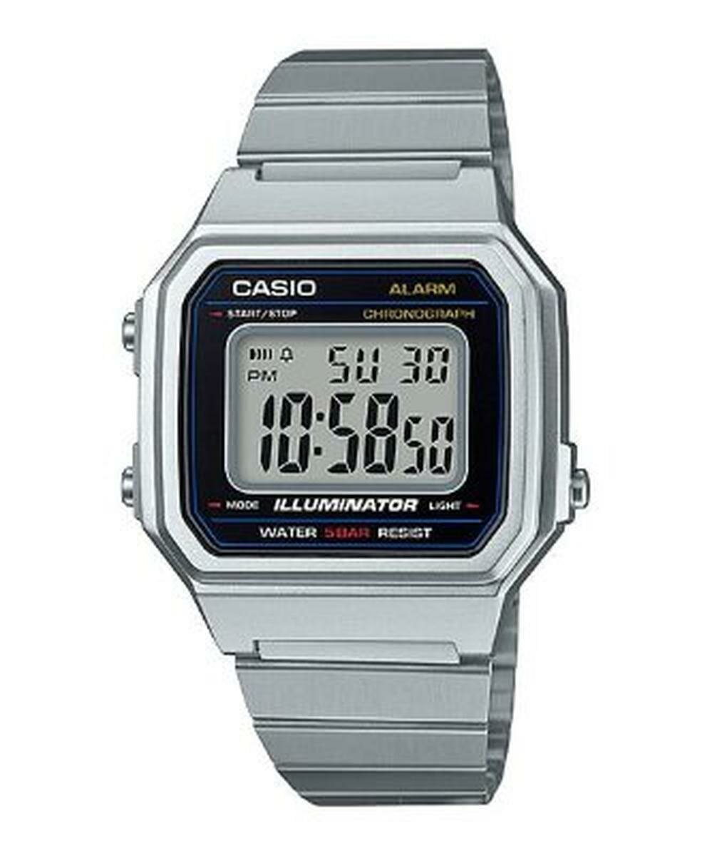 Наручные часы CASIO, серебристый/черный