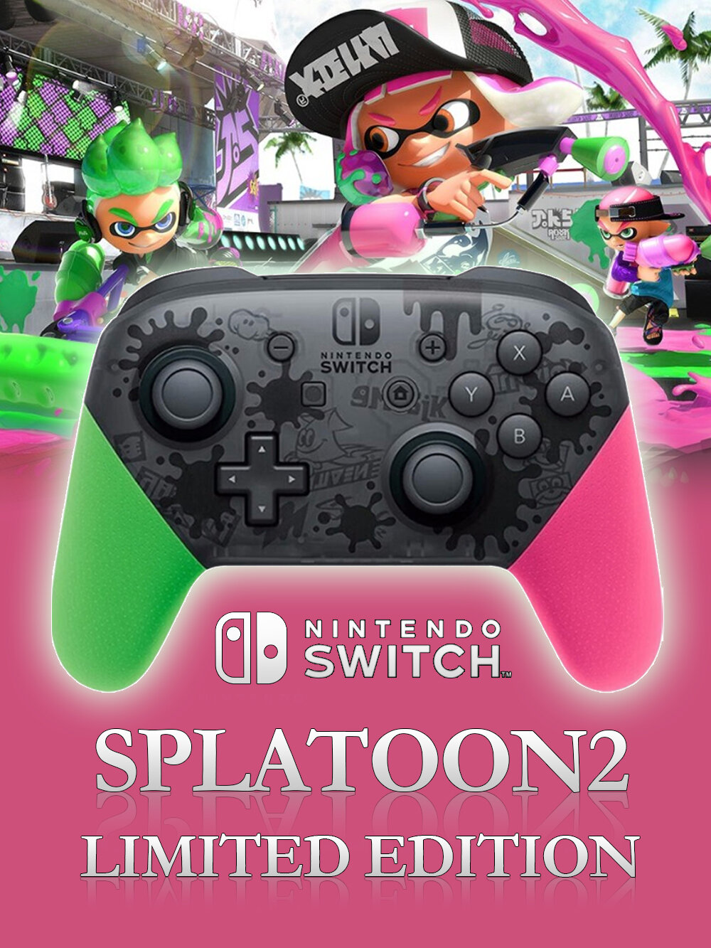 Nintendo Геймпад Switch Pro Геймпад Wireless Controller Bluetooth