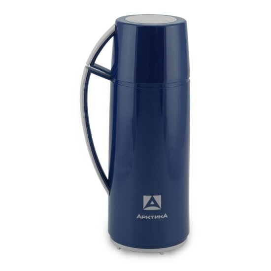 Термос, со стеклянной колбой Арктика, 1700 мл, арт.1010-1700, цвет синий