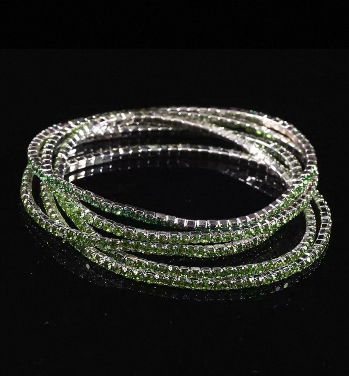 Браслет-цепочка, Swarovski Zirconia