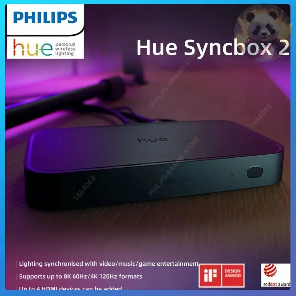Блок синхронизации Philips Hue HDMI Sync Box 2,8K/60Hz,4K/120Hz