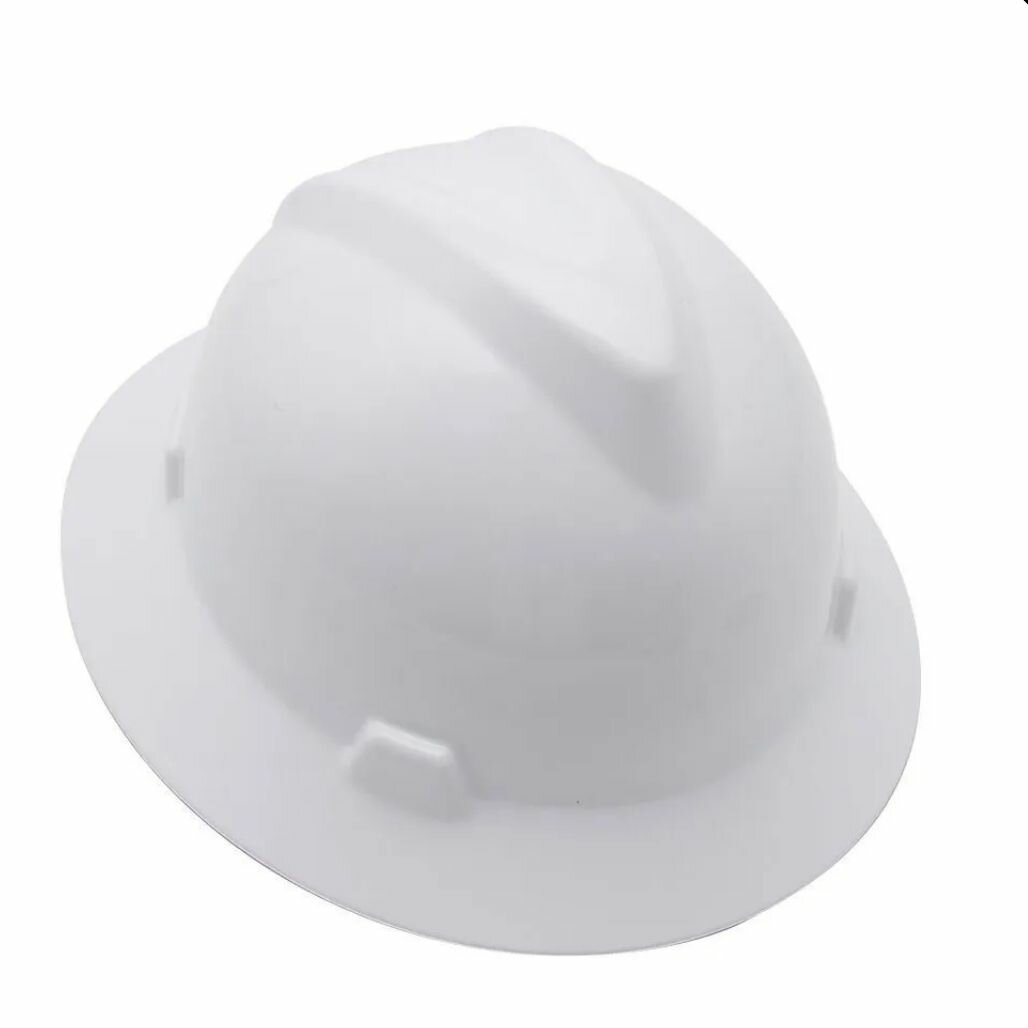 Каска защитная для Строительных работ. Белый