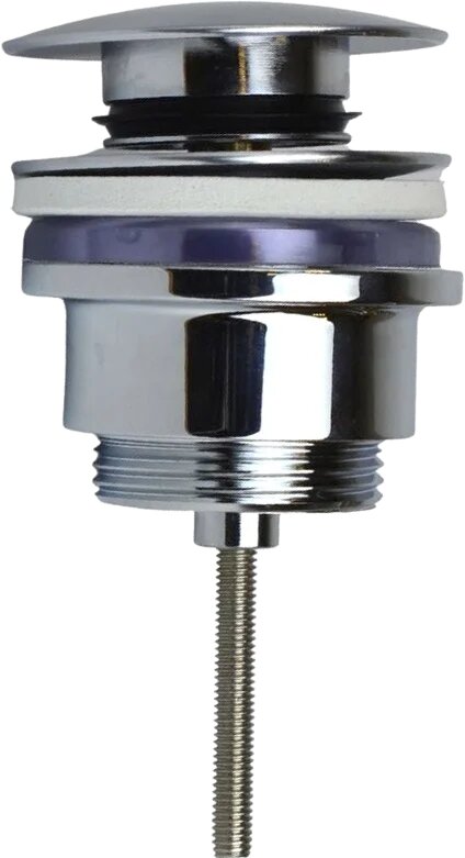 Донный клапан для раковины Bronze de Luxe 008CC универсальный  матовый хром