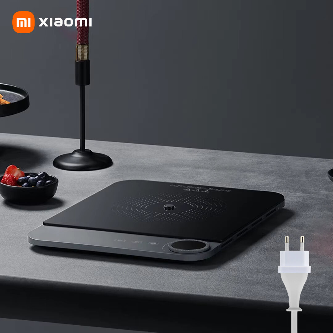 Картинки Xiaomi Электрическая настольная плита Xiaomi Mijia Ультратонкая индукционная плита Induction cooker (MCL04M) 2100W 23mm, черный