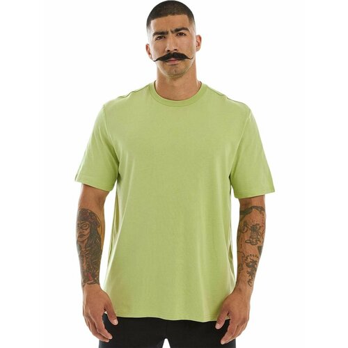 фото Футболка спортивная rank risen core t-shirt, olive, размер s, зеленый