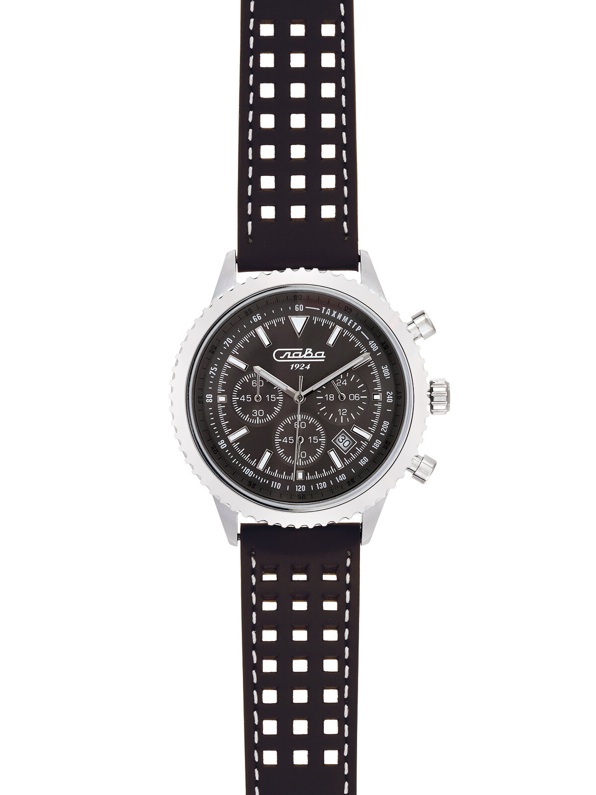 Наручные часы Слава Традиция, серый — фото 1