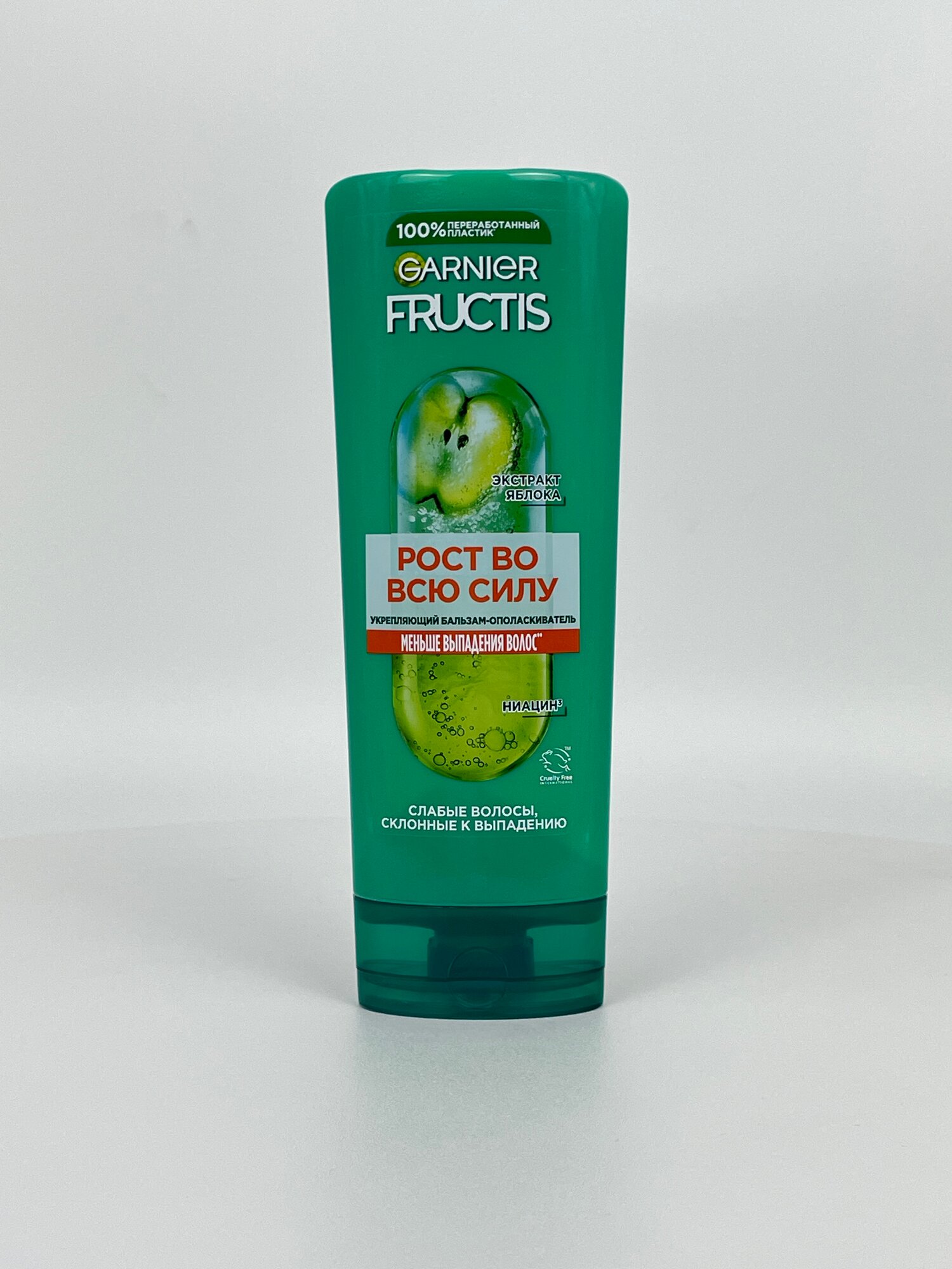 Бальзам-ополаскиватель Garnier Fructis «Рост во всю силу» для слабых и склонных к выпадению волос, 387 мл