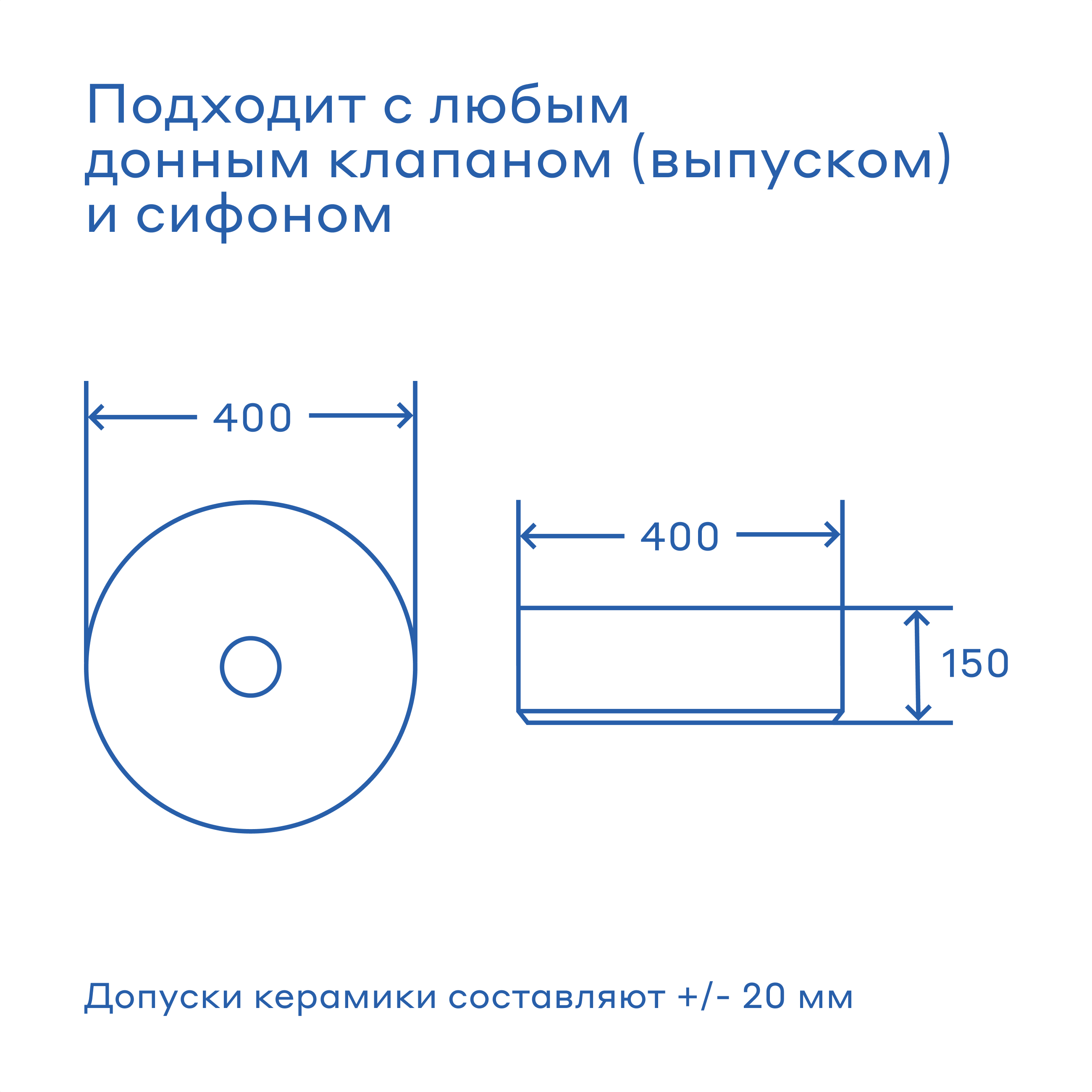 Раковина накладная Pragma, белая глянцевая, HME1.GWRL.016 - фотография № 6