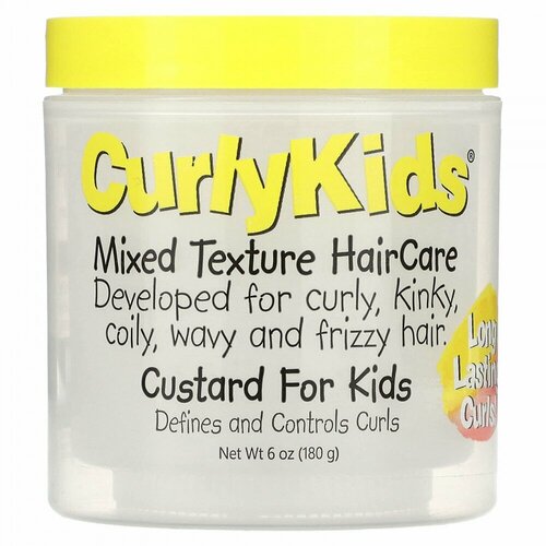 CurlyKids, Mixed Texture HairCare, Custard for Kids, 6 oz (180 g)