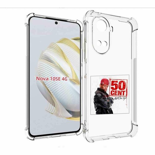 Чехол MyPads 50 Cent - Still On Top для Huawei Nova 10 SE задняя-панель-накладка-бампер