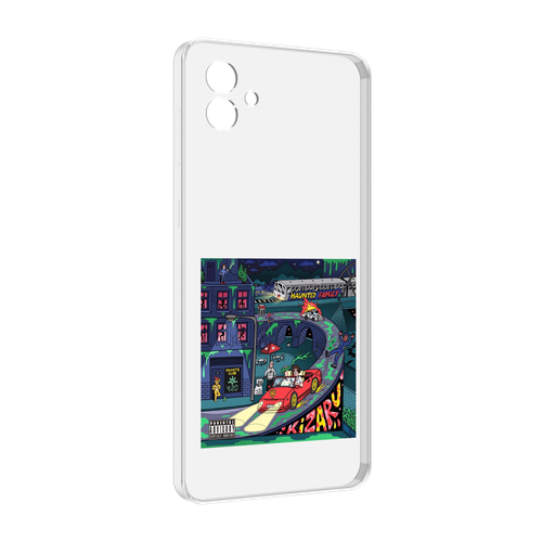 Чехол MyPads Яд (альбом Kizaru) для Samsung Galaxy M04 задняя-панель-накладка-бампер