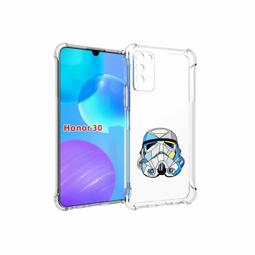 Чехол MyPads star wars дарт вейдер для Huawei Honor 30 Lite задняя-панель-накладка-бампер