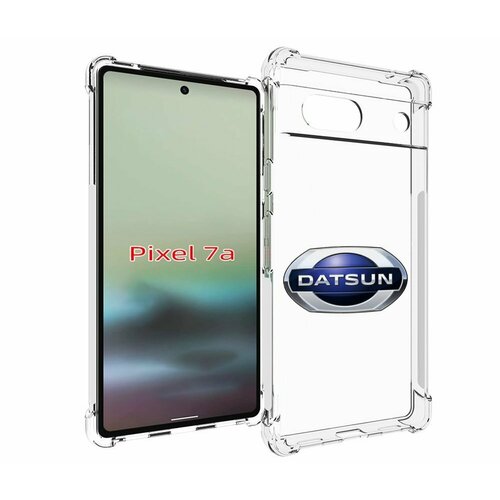 Чехол MyPads datsun мужской для Google Pixel 7A задняя-панель-накладка-бампер