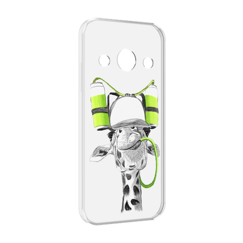 Чехол MyPads Жираф для Doogee S99 задняя-панель-накладка-бампер чехол mypads красочный жираф для doogee s99 задняя панель накладка бампер