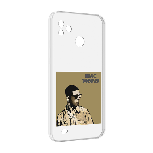 Чехол MyPads Drake - Takeover для Tecno Pop 5 Go задняя-панель-накладка-бампер