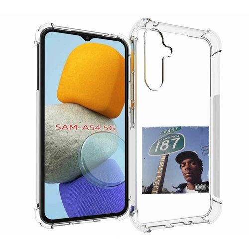 Чехол MyPads Snoop Dogg NEVA LEFT для Samsung Galaxy A54 задняя-панель-накладка-бампер чехол mypads snoop dogg neva left для samsung galaxy z flip 4 sm f721 задняя панель накладка бампер