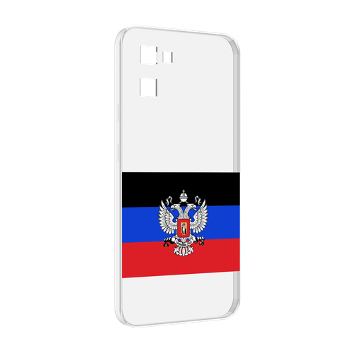 Чехол MyPads герб флаг ДНР-1 для UMIDIGI F3 / F3 SE / F3S задняя-панель-накладка-бампер