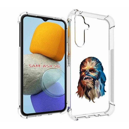 Чехол MyPads star wars звездные войны для Samsung Galaxy A54 задняя-панель-накладка-бампер