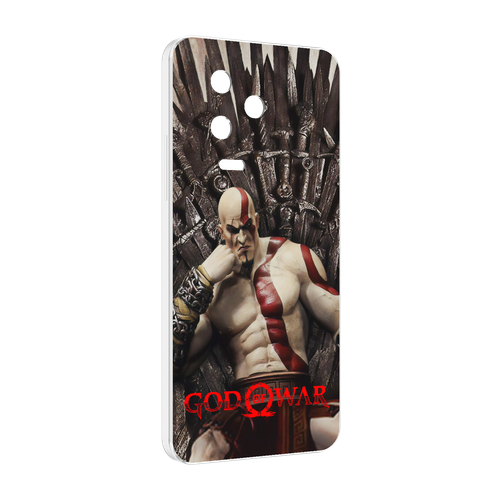 Чехол MyPads God of War Кратос для Infinix Note 12 Pro 4G X676B задняя-панель-накладка-бампер чехол mypads god of war кратос для xiaomi redmi note 11 4g глобальная версия задняя панель накладка бампер