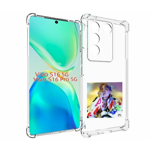 Чехол MyPads Sayonara Boy Oраl Элджей для Vivo S16 5G / S16 Pro 5G / V27 / V27 Pro задняя-панель-накладка-бампер