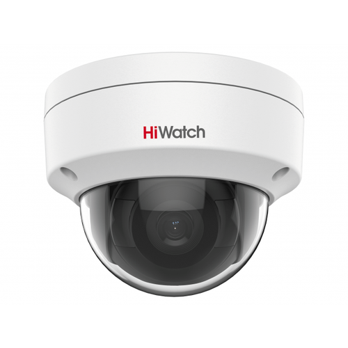 2Мп уличная купольная мини IP-камера с EXIR-подсветкой до 30м Hiwatch DS-I202(E)(2.8mm) hqcam wi fi tf слот 2 мп 3 мп 5 мп 2560x1920 pir стильная внутренняя onvif беспроводная ip камера невидимая 940 нм ик светодиодная встроенный микрофон camhi