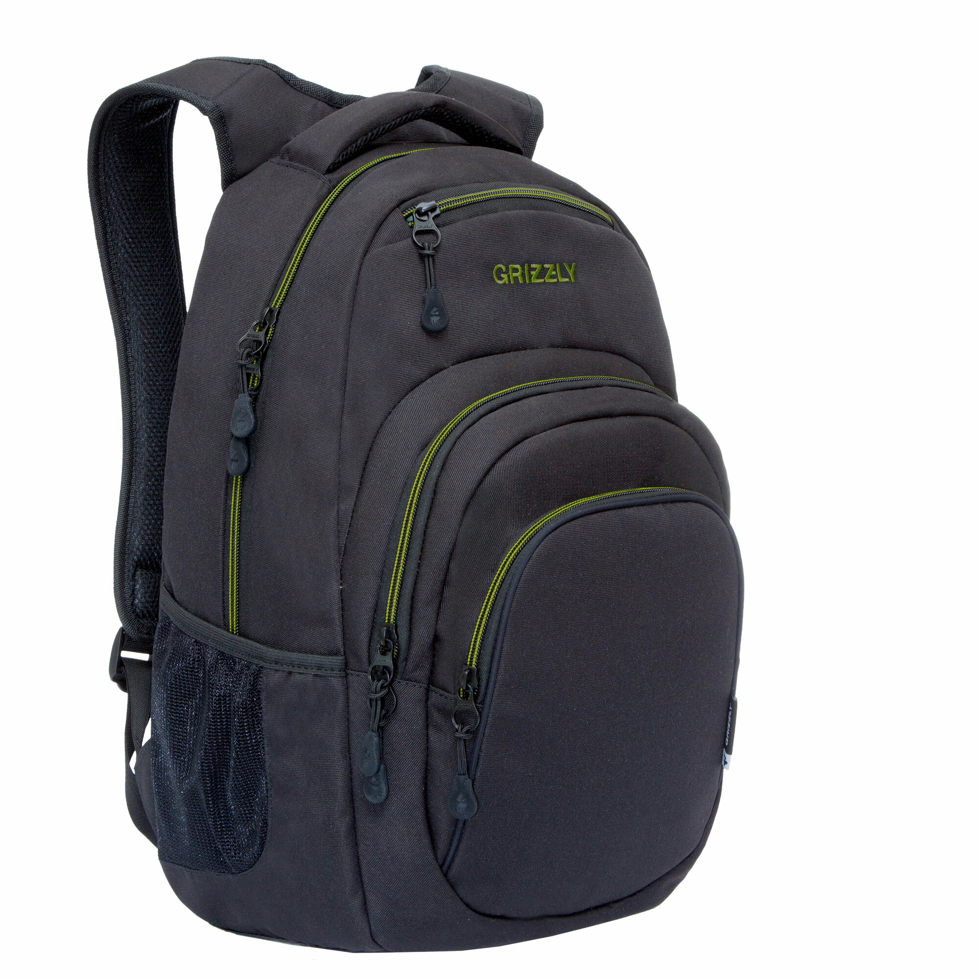 Рюкзак универсальный GRIZZLY с карманом для ноутбука 13" и одним отделением, мужской RQ-003-31/3