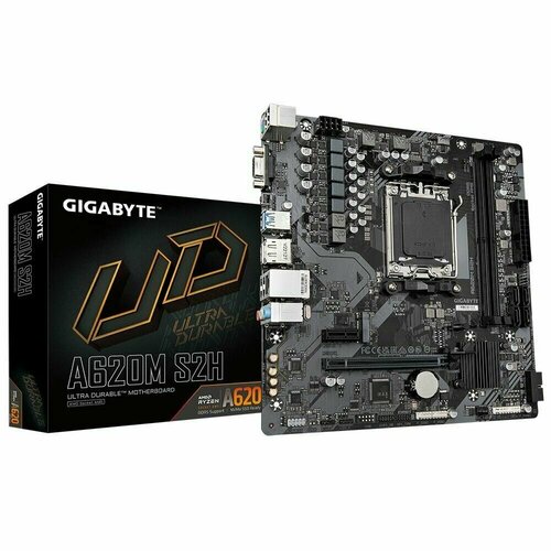 Материнская плата Gigabyte A620M S2H 889500₽