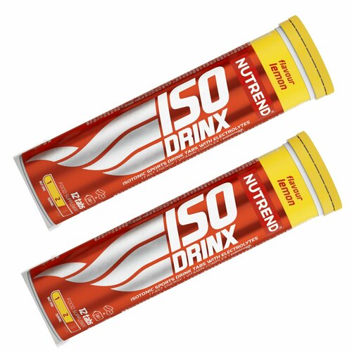 фото Изотоник nutrend isodrinx tabs 2 тубы, лимон