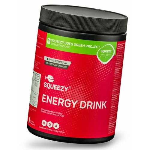 Изотоник SQUEEZY ENERGY DRINK 650 г, Нейтральный