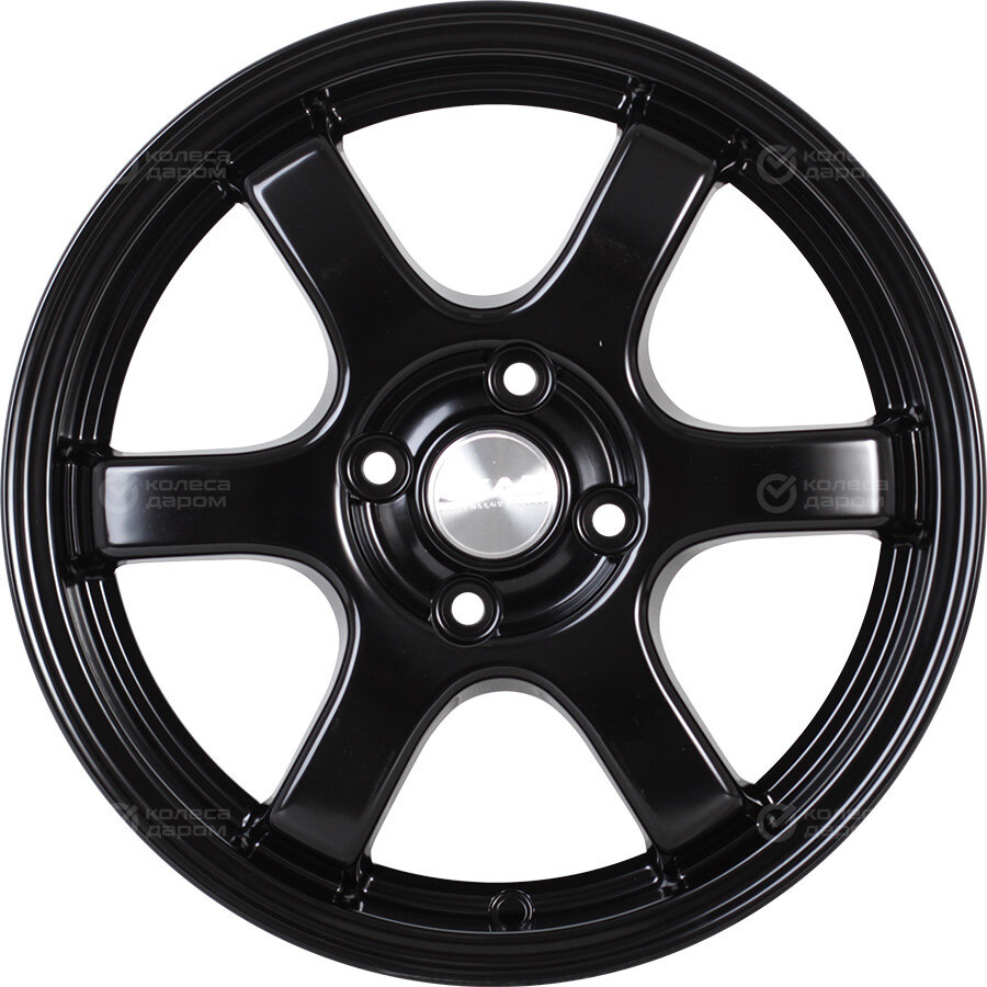 Диски автомобильные СКАД Киото R15x6 4x100 ET45 CB67.1 Black_barhat