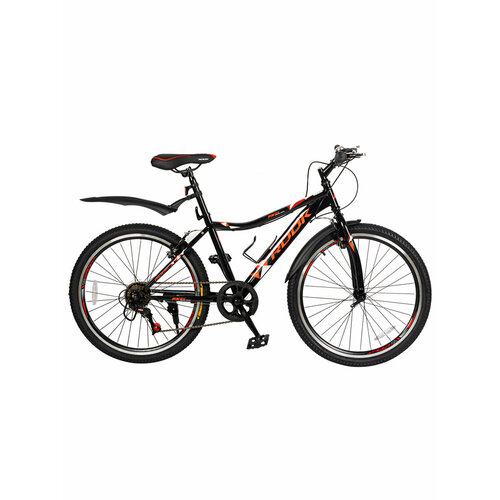 Велосипед ROOK PN-R24-BR 24 черно-красный 1399000₽