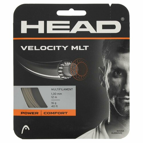 фото Теннисная струна head velocity mlt натуральный 281404-17nt (толщина: 125)