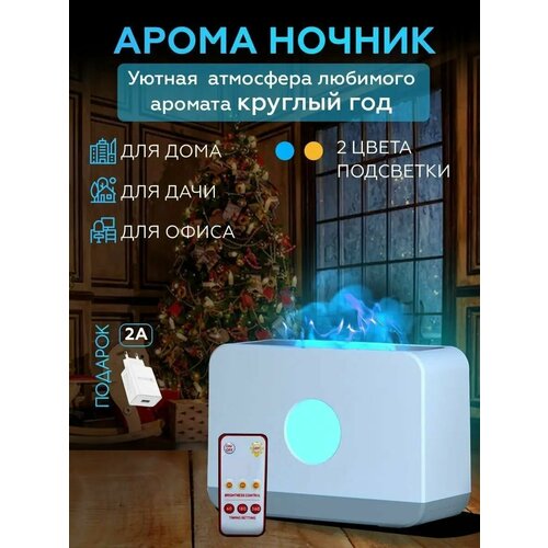 Увлажнитель воздуха аромадиффузор ночник светильник для дома 157000₽