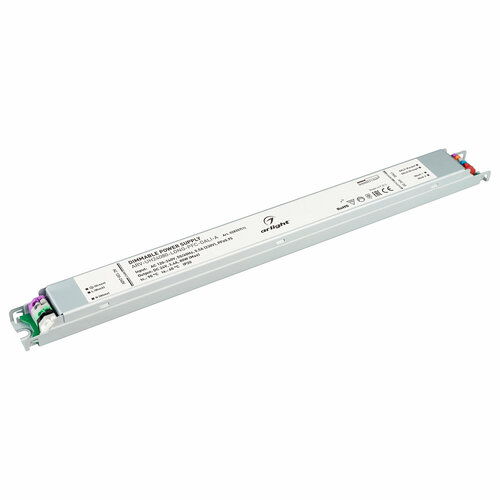 Блок питания ARV-UH24080-LONG-PFC-DALI-A (24V, 3.4A, 80W) (Arlight, IP20 Металл, 7 лет) Артикул 028357(1)