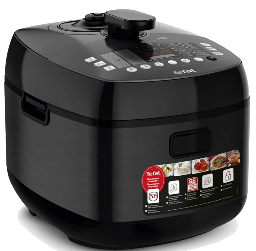 Мультиварка-скороварка Tefal Ultimate Pressure Cooker CY625D32 со сферической чашей