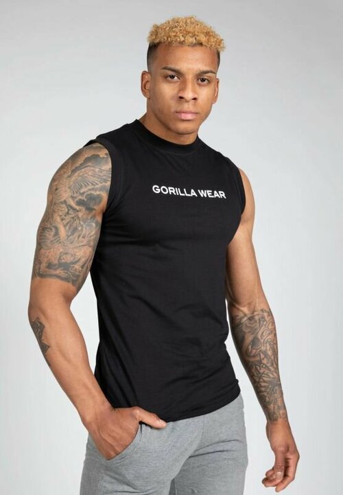 Майка Gorilla Wear, размер 52/54, черный