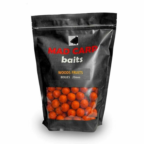 амино бустер mad carp baits sweet plum слива Бойлы тонущие Mad Carp Baits WOODS FRUlTS (Лесные Фрукты) 1кг 15мм