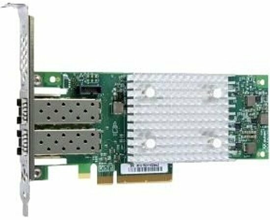 Сетевая карта Qlogic QLE2692-SR-CK PCIe 3.0, x8, Dual / 2-ports, 16GFC, SR-Optic, Low Profile - PCI-E x8, 16 Гб/с