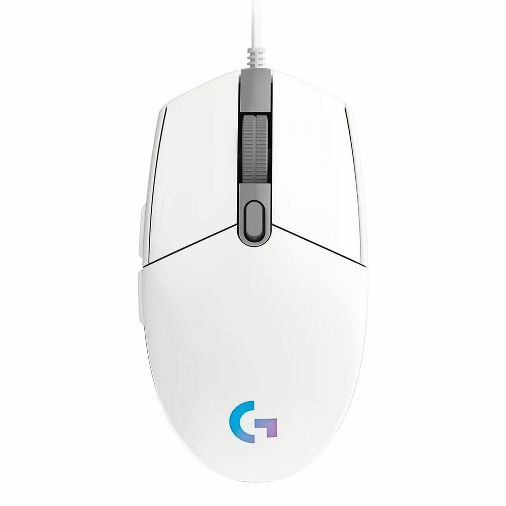 Мышь игровая Logitech G102 LIGHTSYNC White