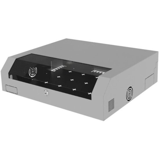 Шкаф коммутационный LANDE NETbox SLIMbox (LN-SLM504714-LG) настенный 5U 500x145мм