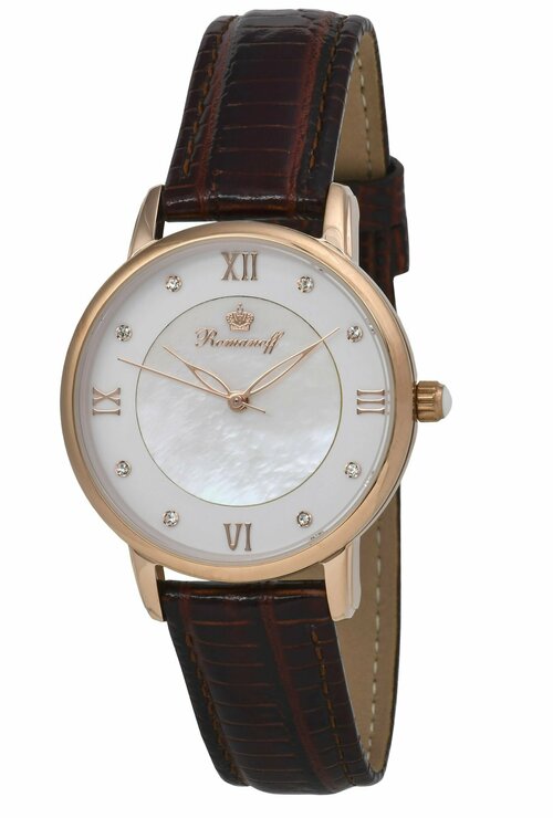 Наручные часы Romanoff Часы наручные, коричневый, золотой