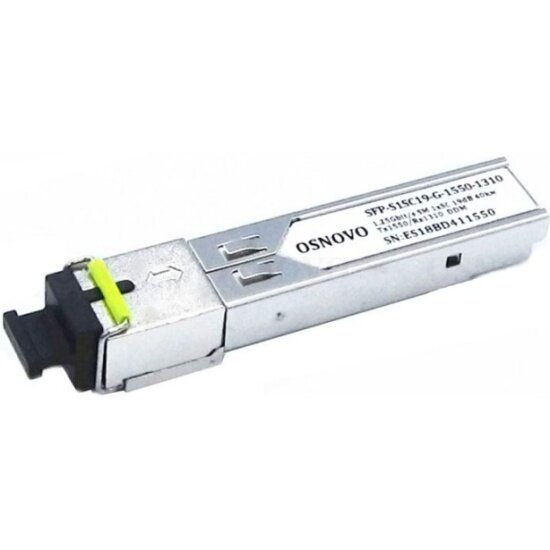 Оптический SFP Модуль OSNOVO SFP-S1SC19-G-1550-1310