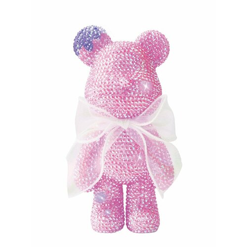 Алмазная мозаика Fun and Done Мишка Шайни розовый MM77014