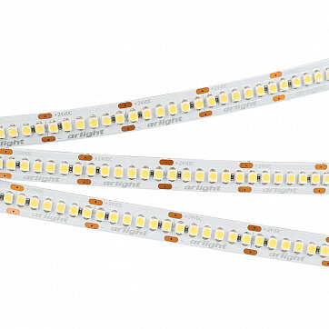 Arlight Лента RT 6-3528-240 24V Warm2700 4х (1200 LED) (Arlight, 19.2 Вт/м, IP20) 017428