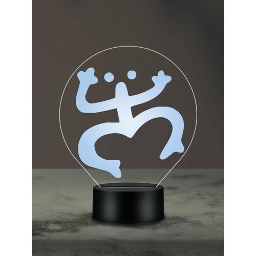 Ночник Лягушка Коко Тайно, ночная лампа, 3Д светильник