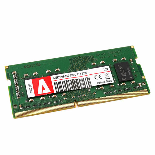 Оперативная память для ноутбука SODIMM 16 Gb Azerty DDR4 3200 МГц 463800₽