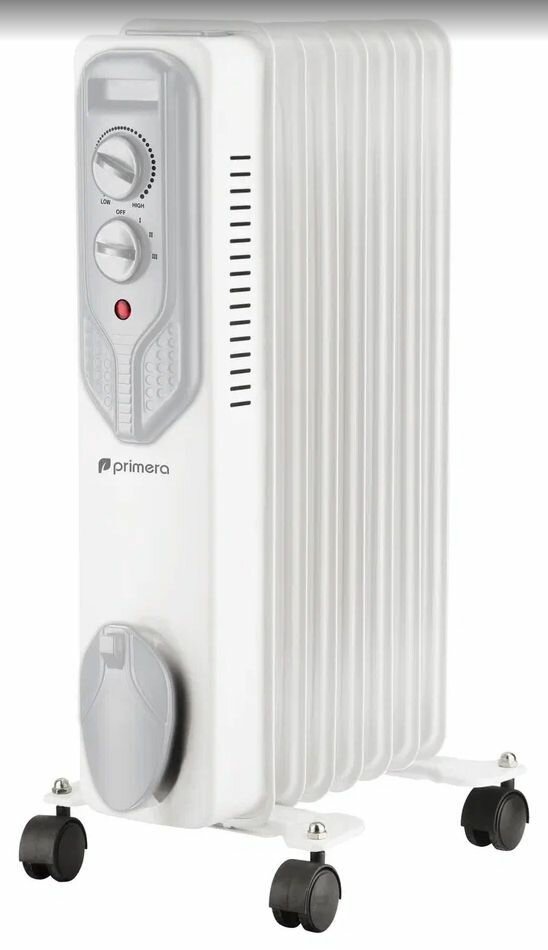 Масляный радиатор Primera ORP-715-HMC (белый)